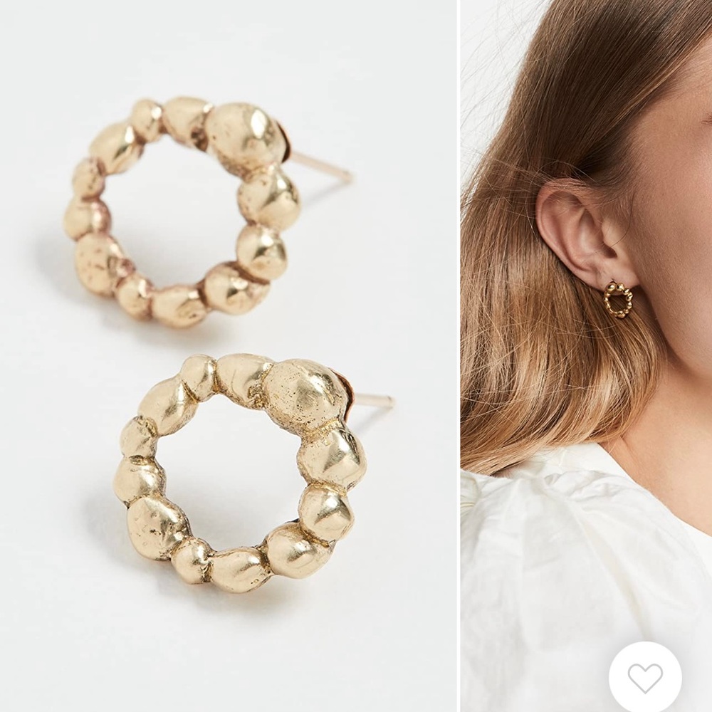 Maison Monik Boule Earring, Gold